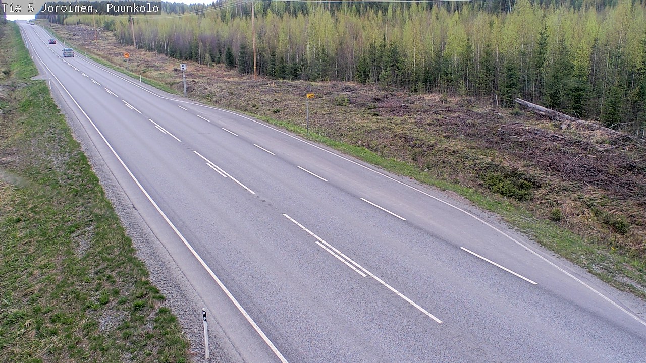 Kelikamerat Kuva Tie 5 Joroinen, Puunkolo, Joroinen, Pohjois-Savo