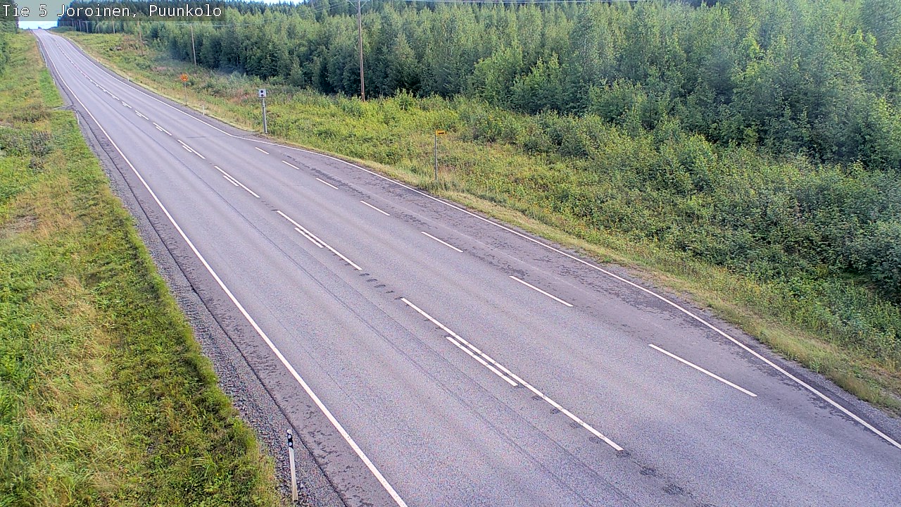 Kelikamerat Kuva Tie 5 Joroinen, Puunkolo, Joroinen, Pohjois-Savo