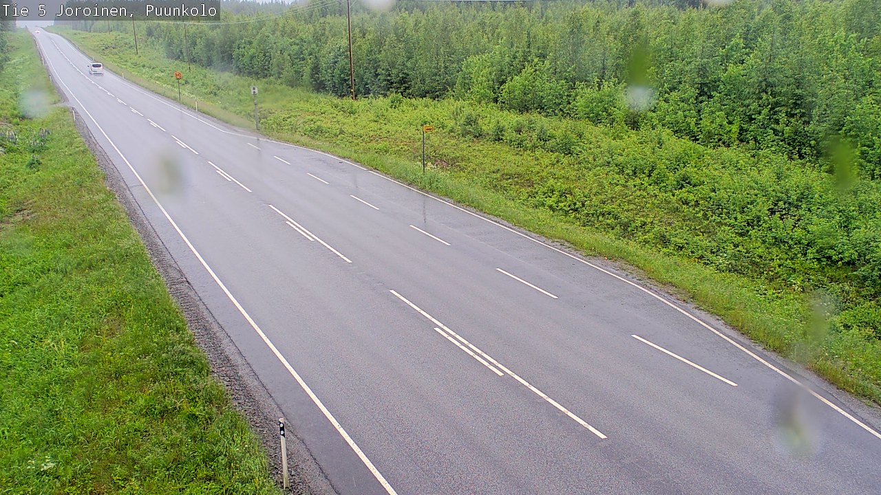 Weather Camera Image Road 5 Joroinen, Puunkolo, Joroinen, Pohjois-Savo
