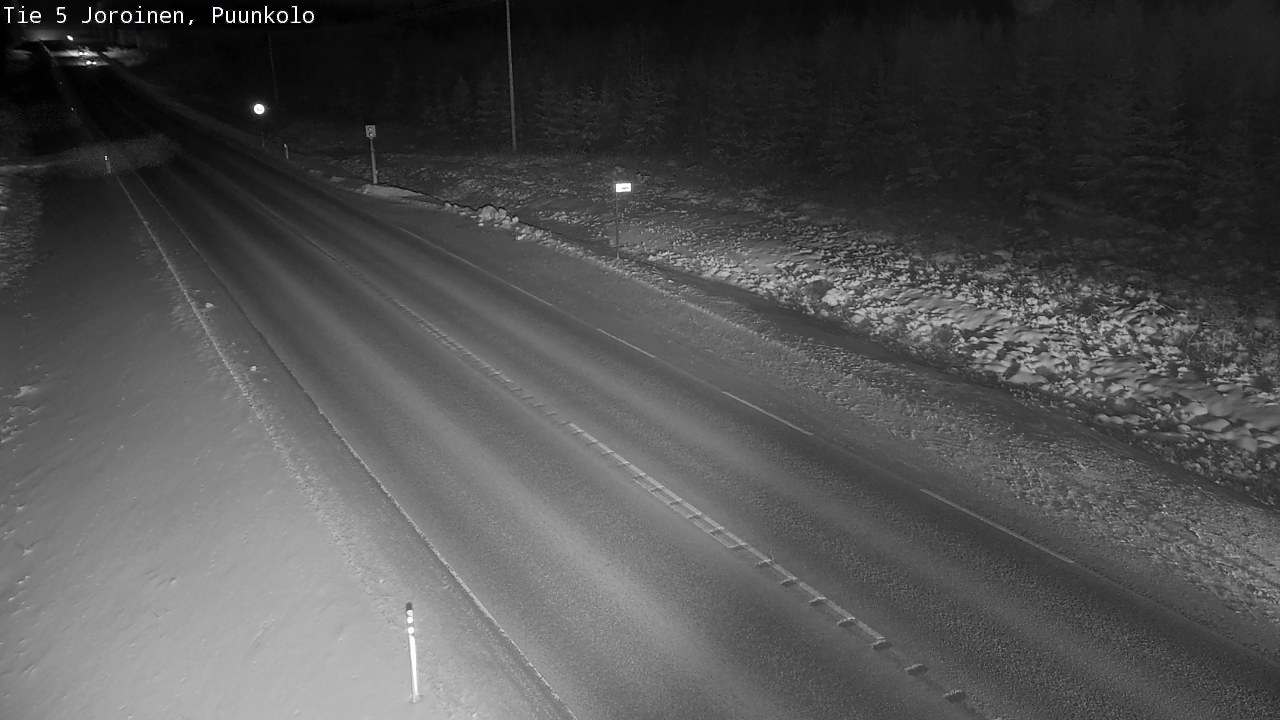 Weather Camera Image Väg 5 Joirois, Puunkolo, Joroinen, Pohjois-Savo