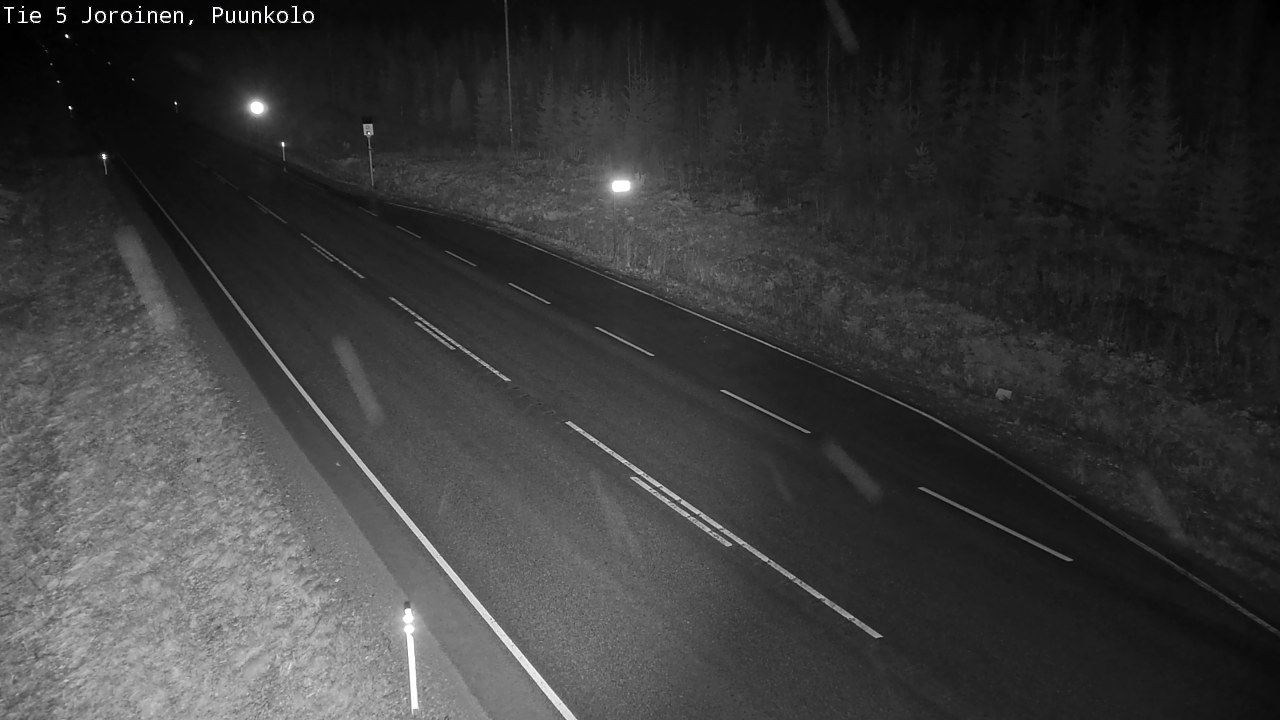 Weather Camera Image Road 5 Joroinen, Puunkolo, Joroinen, Pohjois-Savo