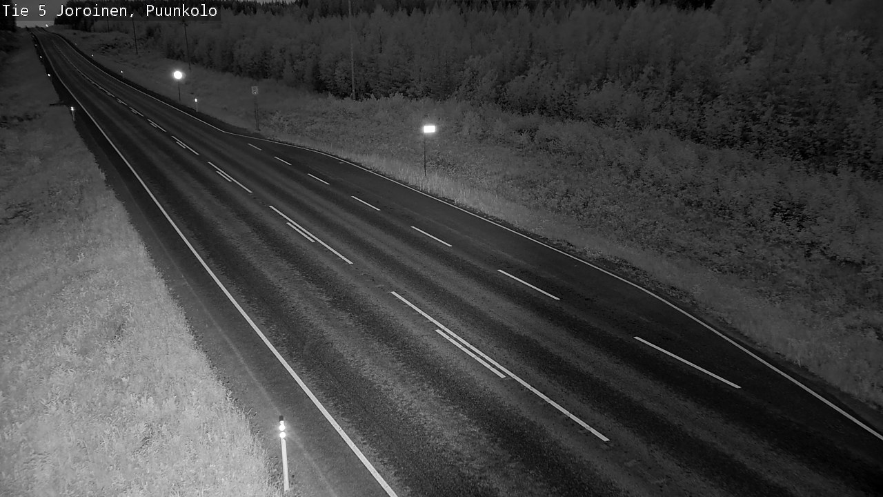 Weather Camera Image Road 5 Joroinen, Puunkolo, Joroinen, Pohjois-Savo