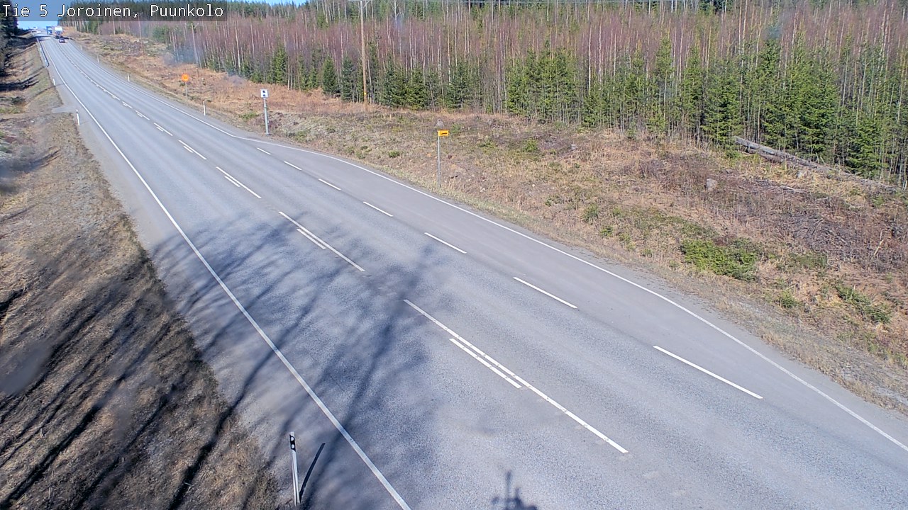 Kelikamerat Kuva Tie 5 Joroinen, Puunkolo, Joroinen, Pohjois-Savo