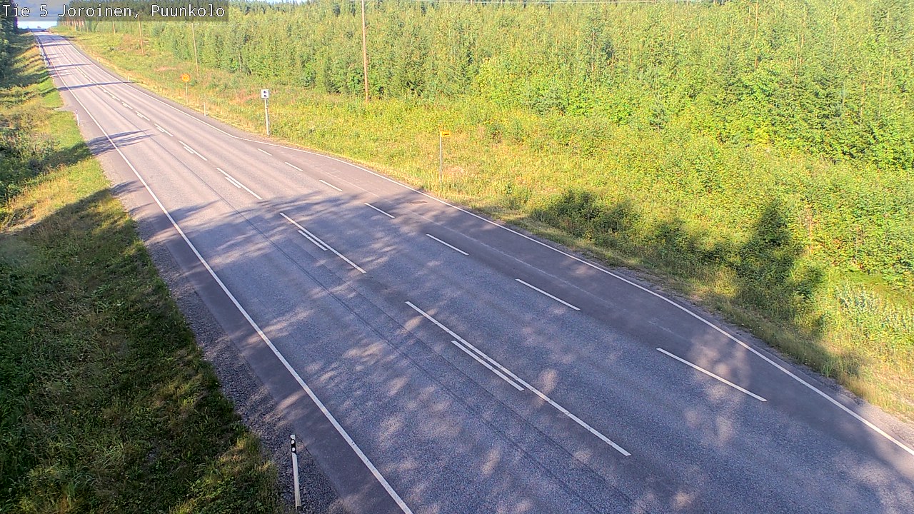 Kelikamerat Kuva Tie 5 Joroinen, Puunkolo, Joroinen, Pohjois-Savo