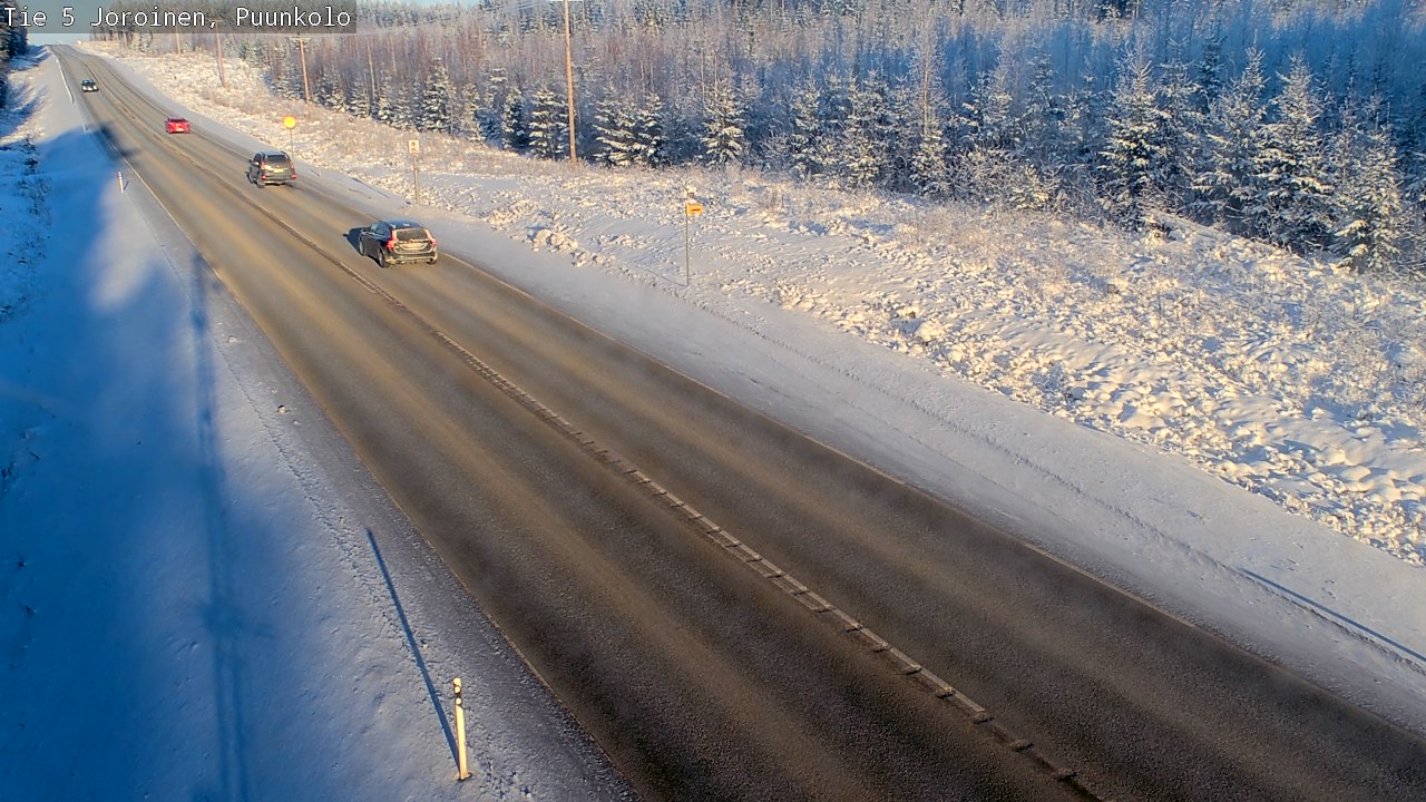 Weather Camera Image Väg 5 Joirois, Puunkolo, Joroinen, Pohjois-Savo