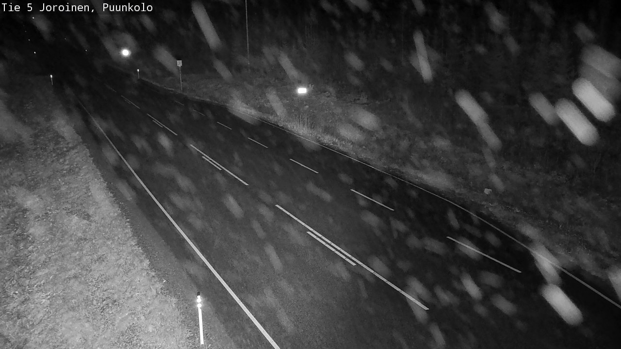 Weather Camera Image Road 5 Joroinen, Puunkolo, Joroinen, Pohjois-Savo