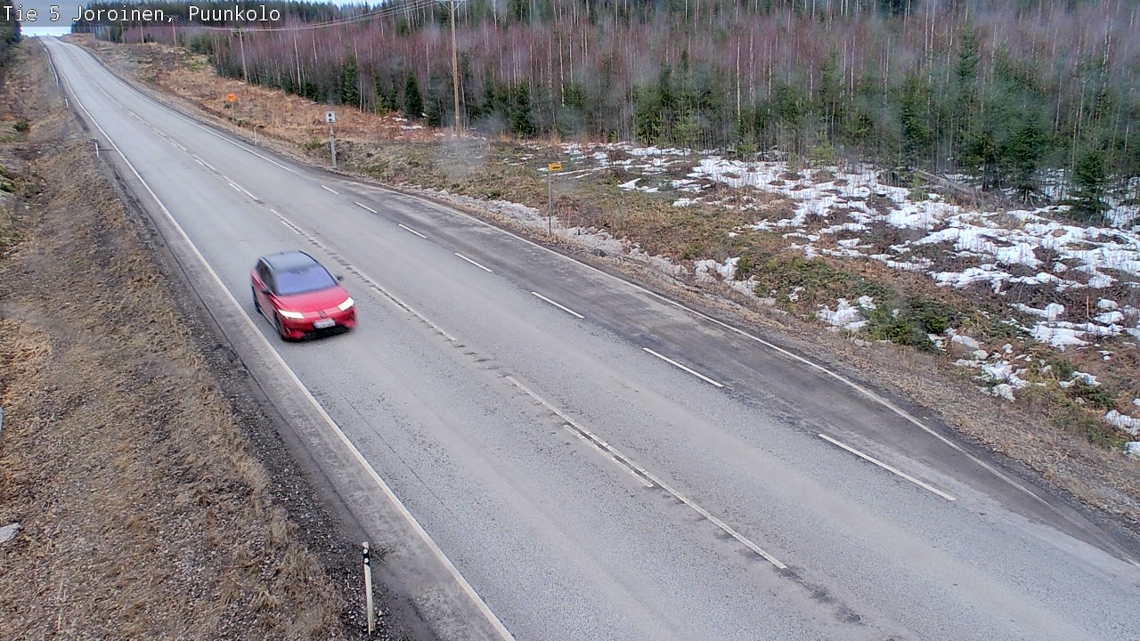 Kelikamerat Kuva Tie 5 Joroinen, Puunkolo, Joroinen, Pohjois-Savo