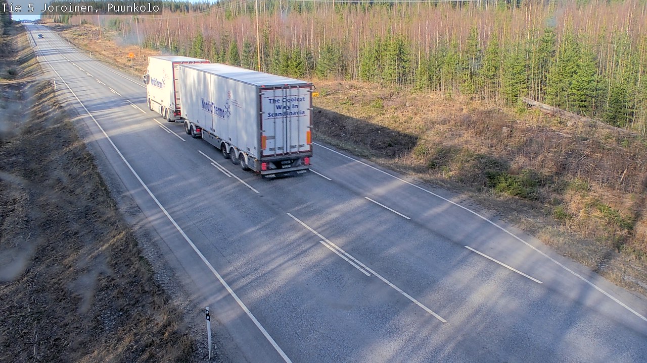Kelikamerat Kuva Tie 5 Joroinen, Puunkolo, Joroinen, Pohjois-Savo