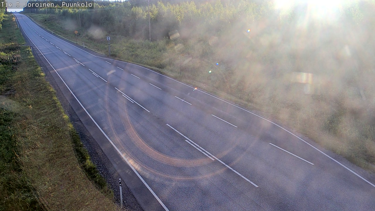 Weather Camera Image Road 5 Joroinen, Puunkolo, Joroinen, Pohjois-Savo