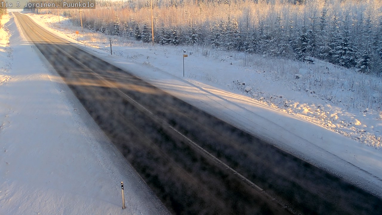 Weather Camera Image Väg 5 Joirois, Puunkolo, Joroinen, Pohjois-Savo