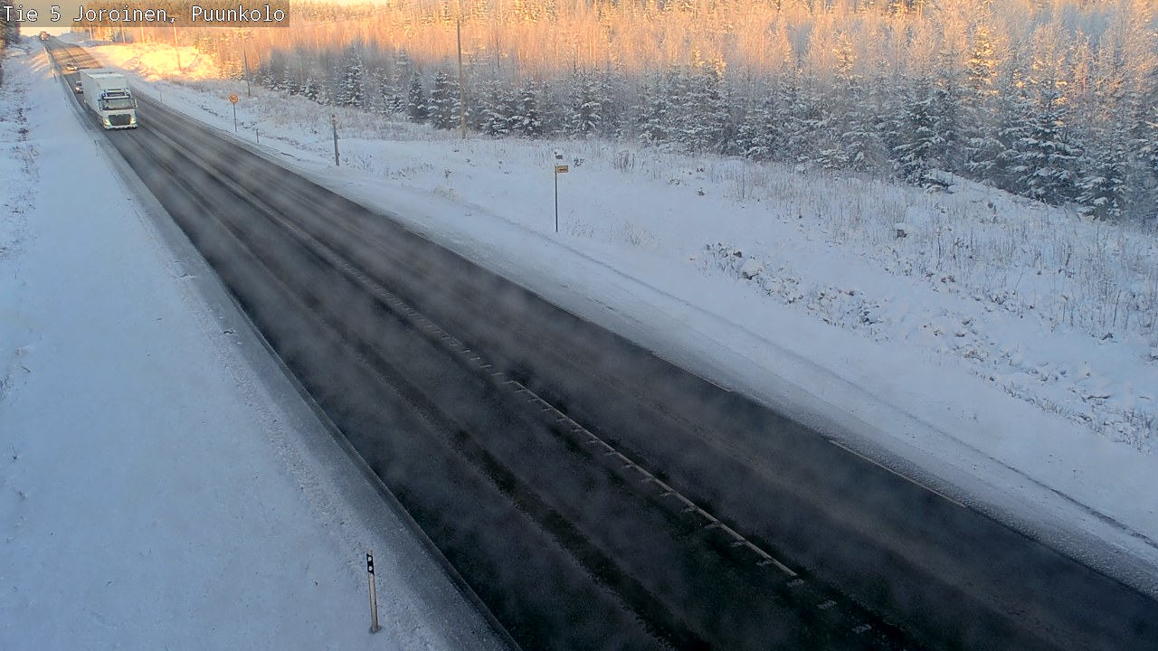 Kelikamerat Kuva Tie 5 Joroinen, Puunkolo, Joroinen, Pohjois-Savo