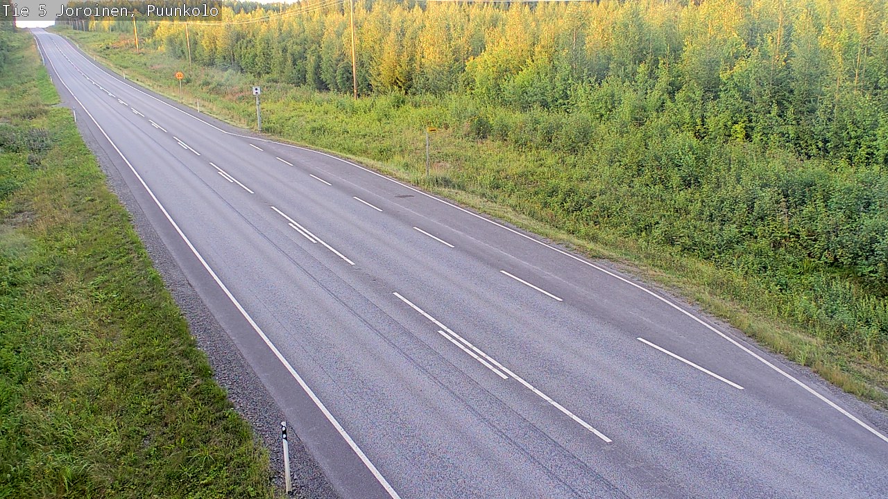 Kelikamerat Kuva Tie 5 Joroinen, Puunkolo, Joroinen, Pohjois-Savo