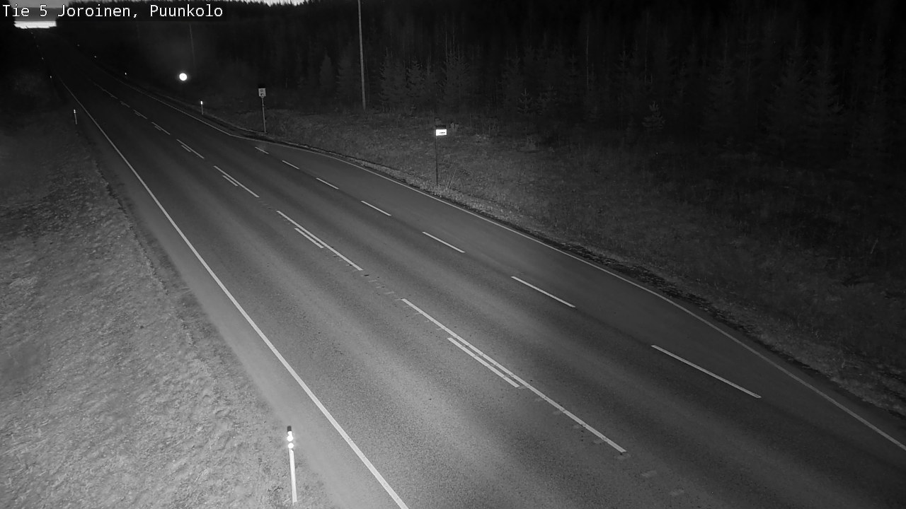 Weather Camera Image Road 5 Joroinen, Puunkolo, Joroinen, Pohjois-Savo