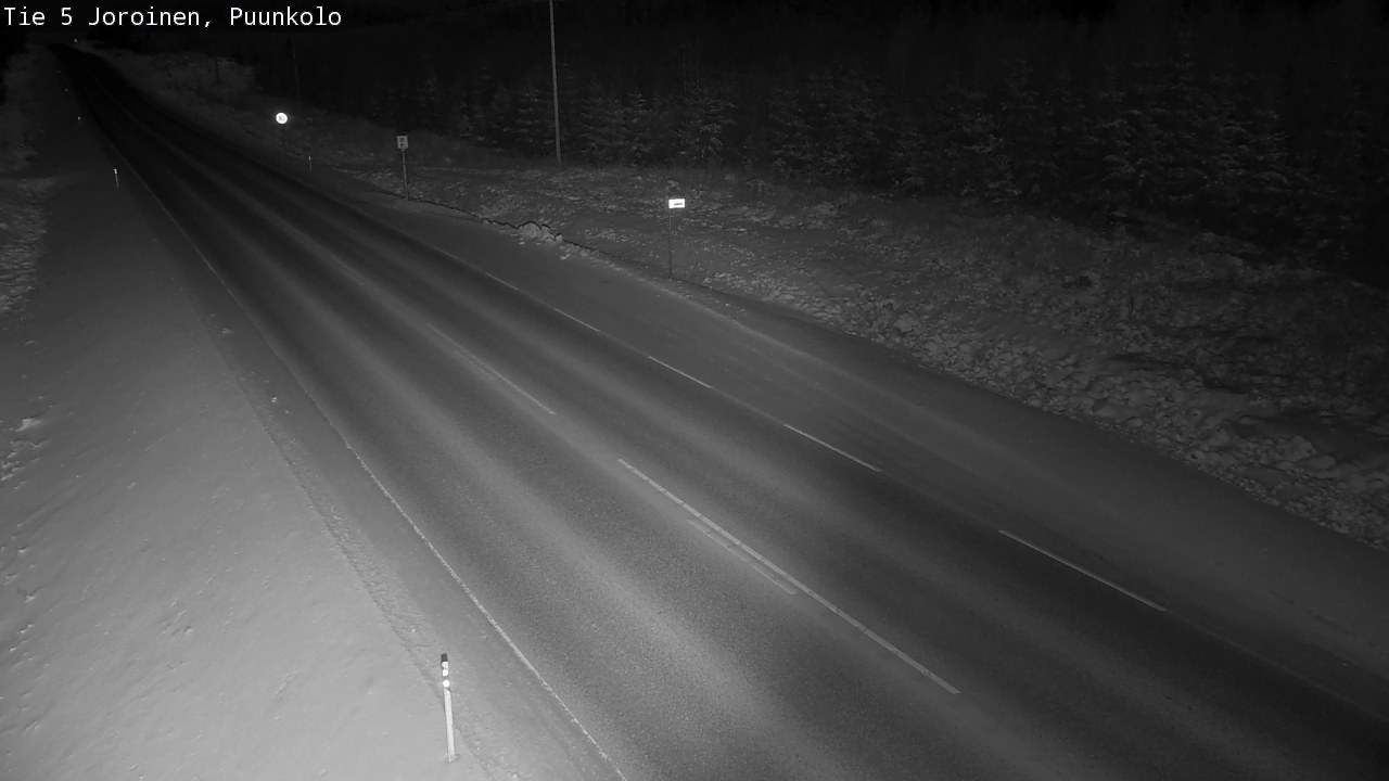 Weather Camera Image Väg 5 Joirois, Puunkolo, Joroinen, Pohjois-Savo