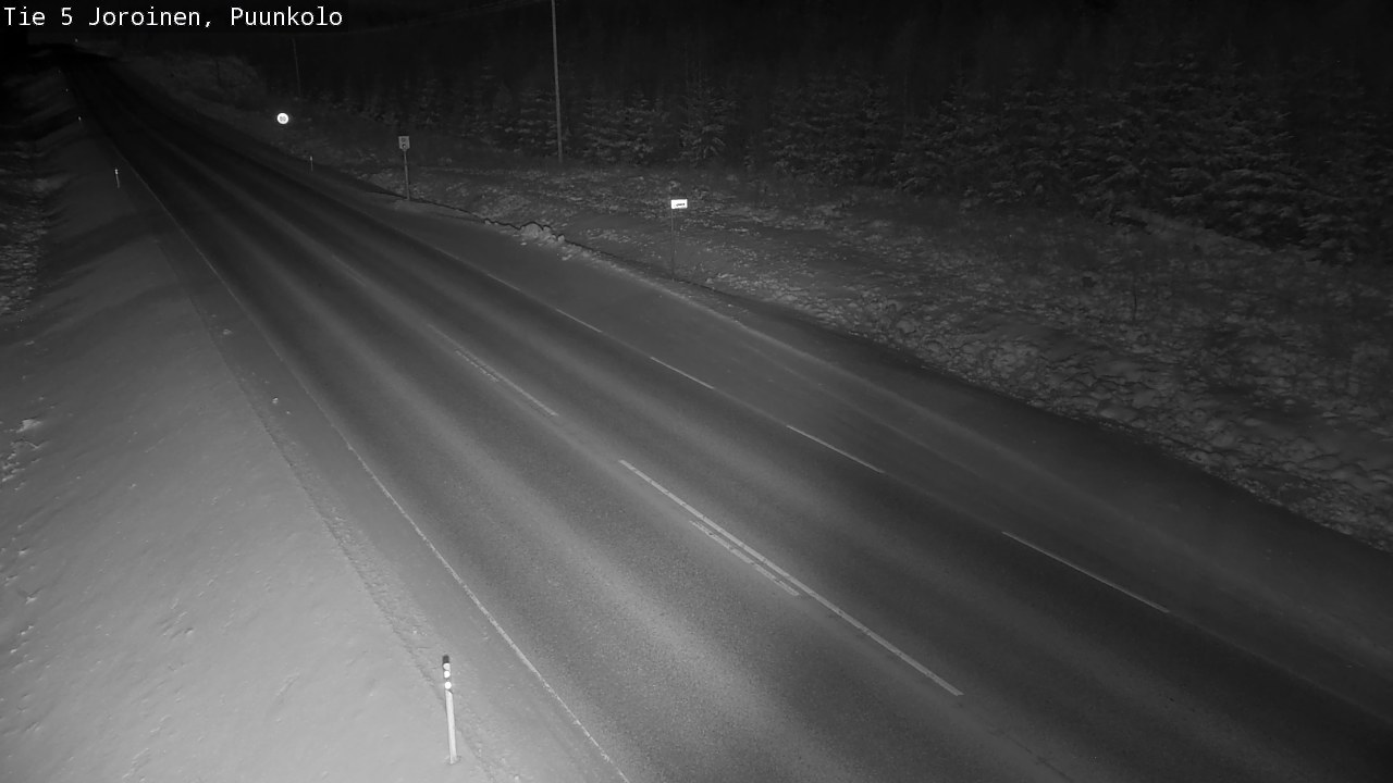 Weather Camera Image Road 5 Joroinen, Puunkolo, Joroinen, Pohjois-Savo