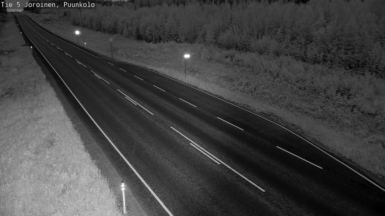 Weather Camera Image Road 5 Joroinen, Puunkolo, Joroinen, Pohjois-Savo