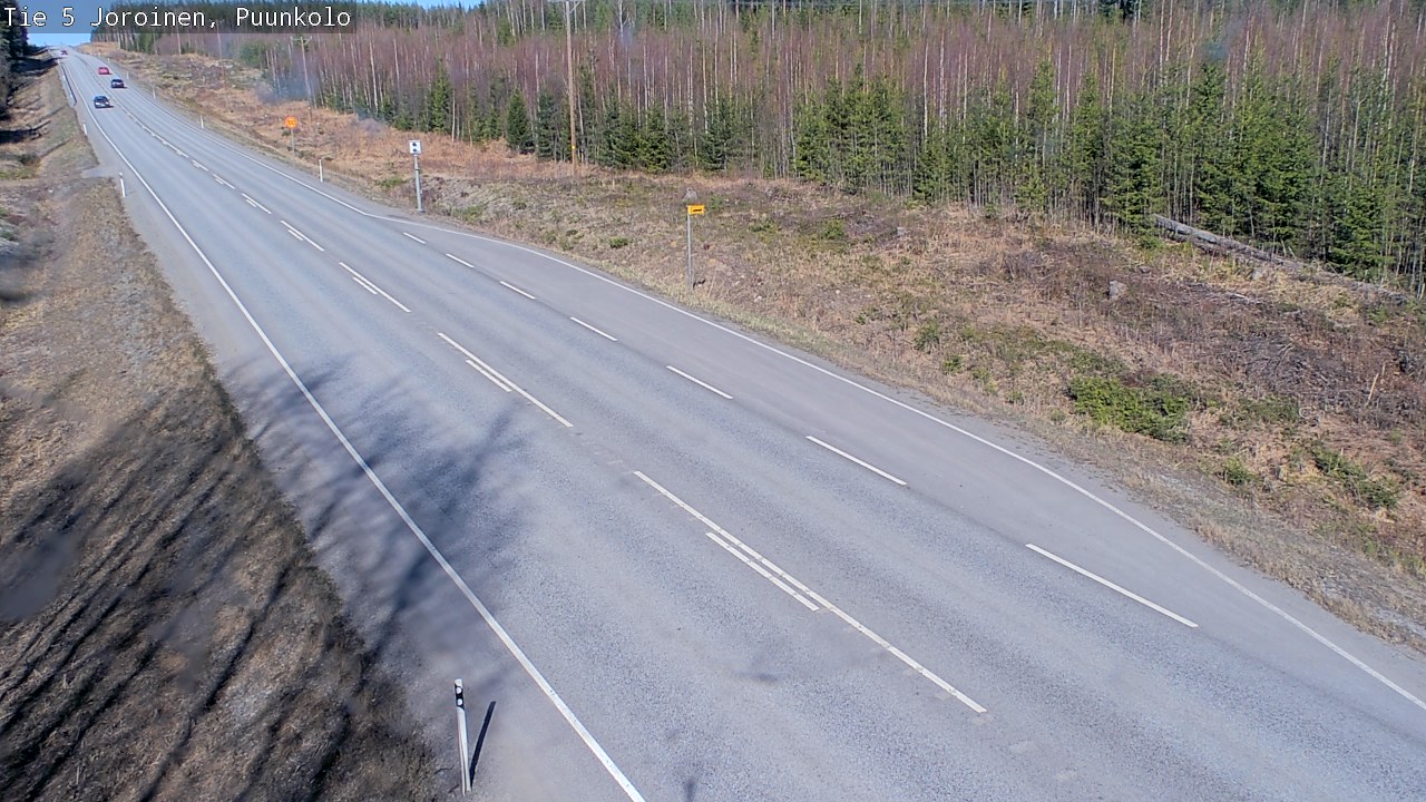 Kelikamerat Kuva Tie 5 Joroinen, Puunkolo, Joroinen, Pohjois-Savo