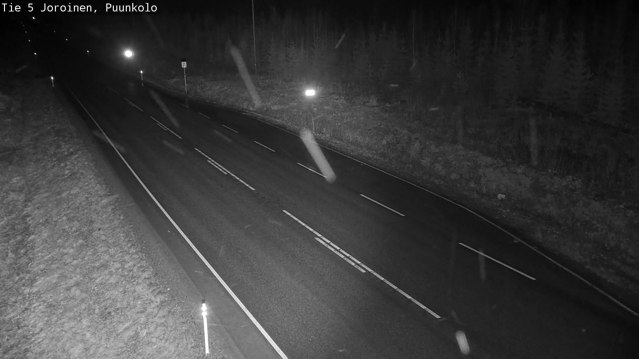 Weather Camera Image Road 5 Joroinen, Puunkolo, Joroinen, Pohjois-Savo