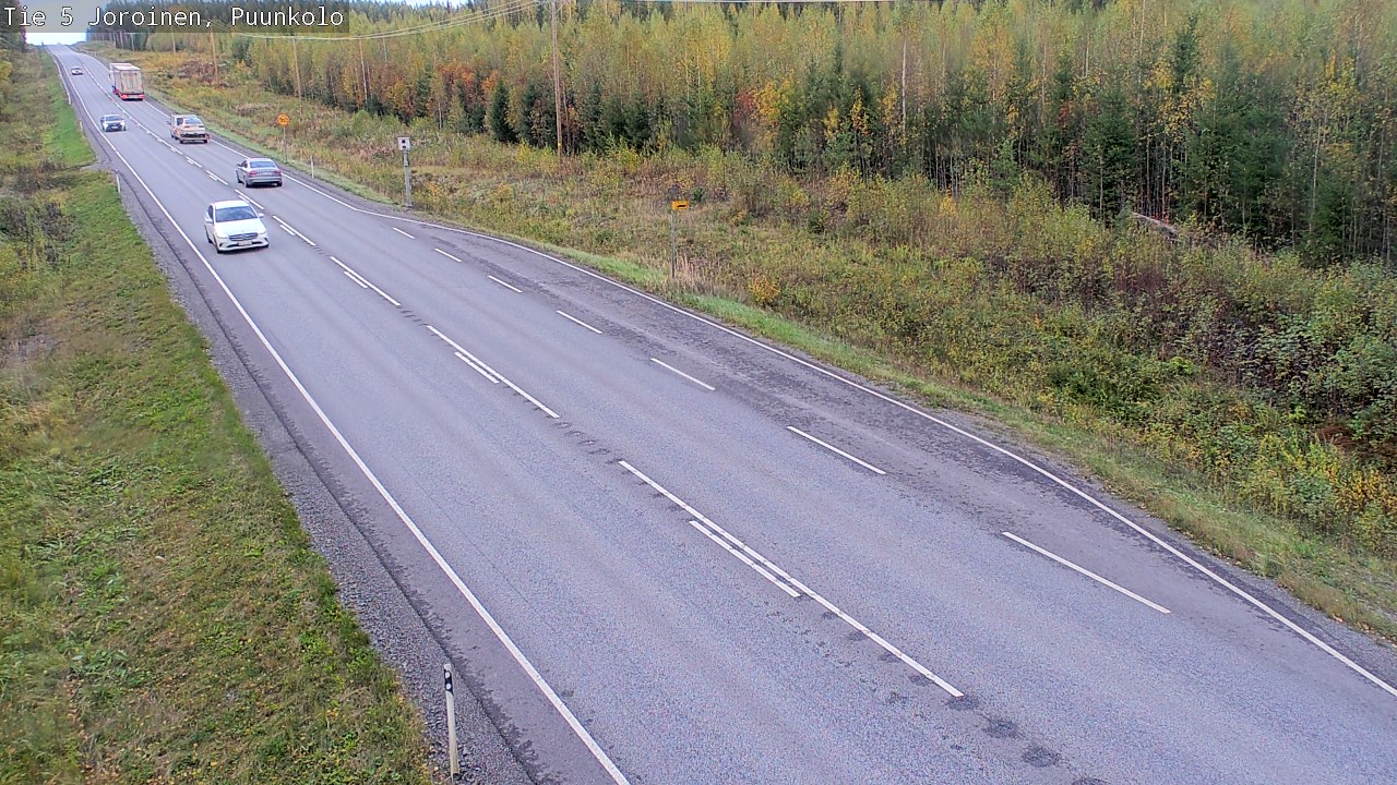 Kelikamerat Kuva Tie 5 Joroinen, Puunkolo, Joroinen, Pohjois-Savo