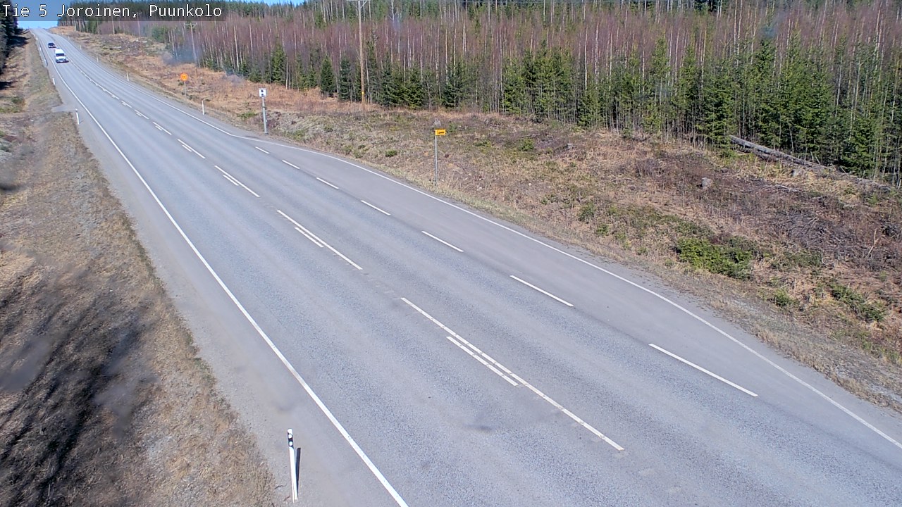 Kelikamerat Kuva Tie 5 Joroinen, Puunkolo, Joroinen, Pohjois-Savo