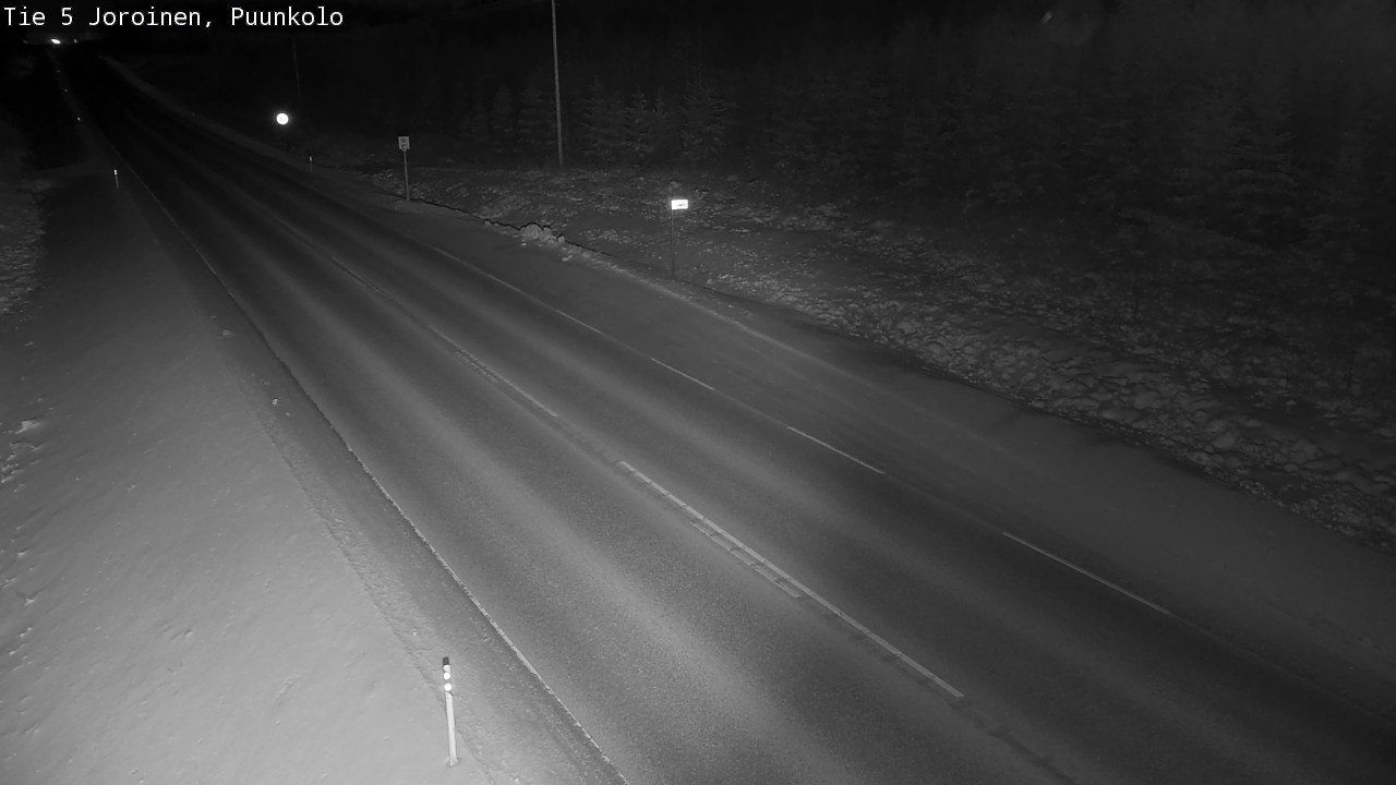 Weather Camera Image Väg 5 Joirois, Puunkolo, Joroinen, Pohjois-Savo