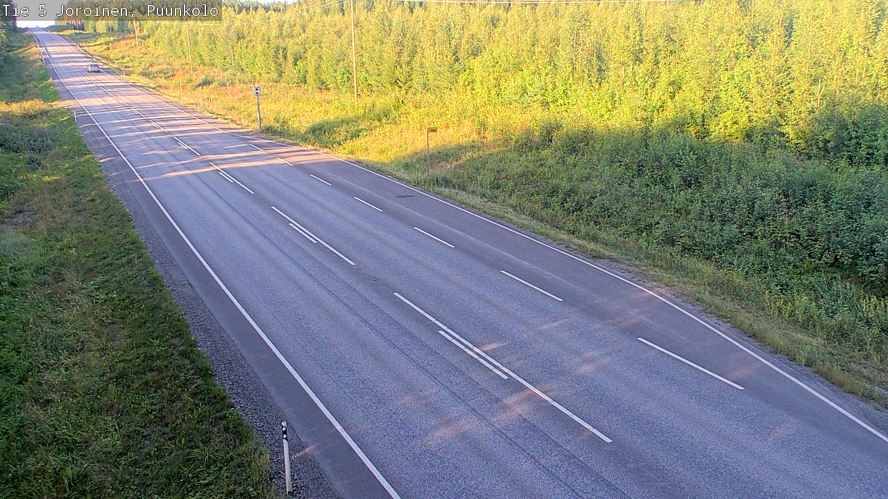 Kelikamerat Kuva Tie 5 Joroinen, Puunkolo, Joroinen, Pohjois-Savo