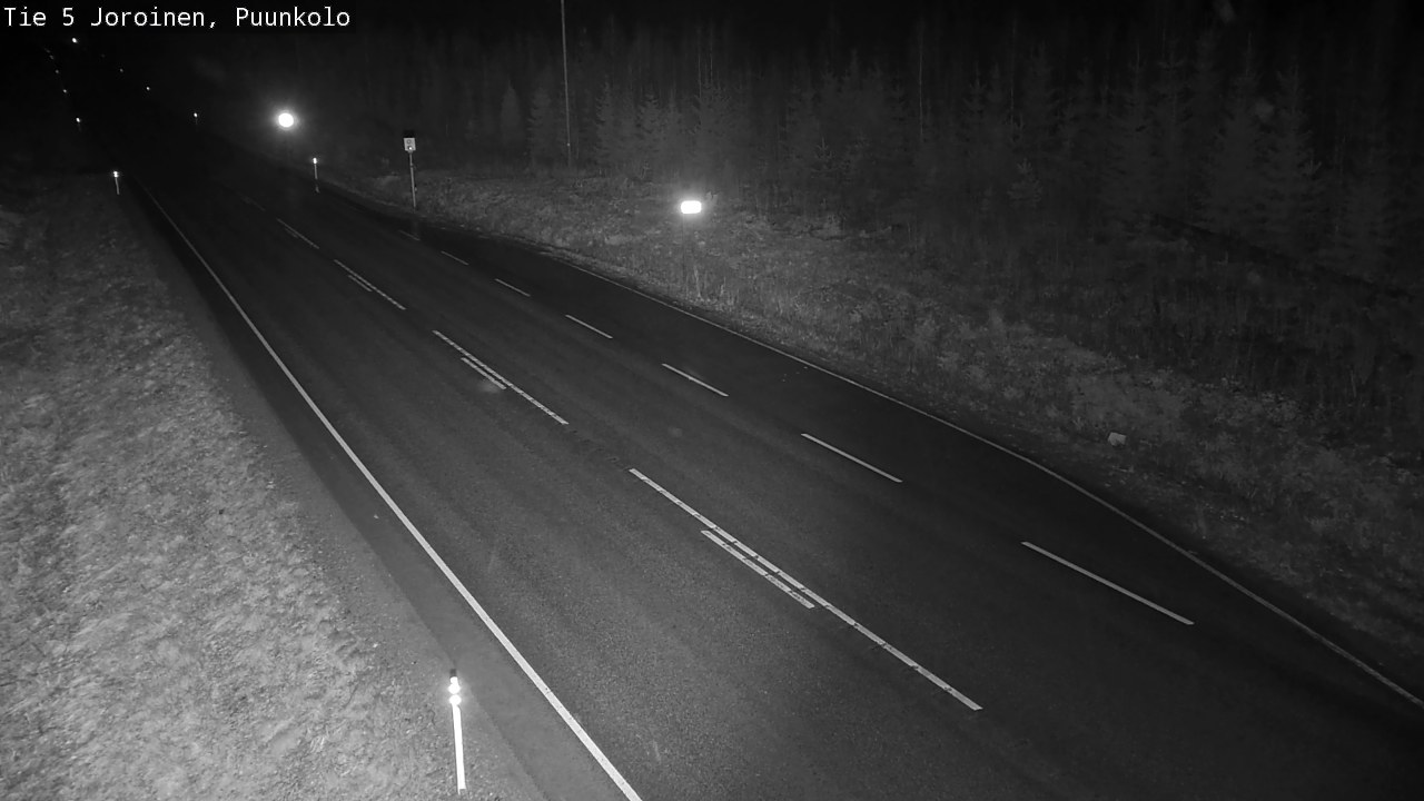 Weather Camera Image Road 5 Joroinen, Puunkolo, Joroinen, Pohjois-Savo
