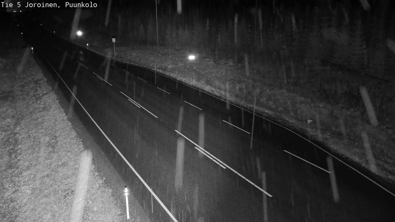 Weather Camera Image Väg 5 Joirois, Puunkolo, Joroinen, Pohjois-Savo