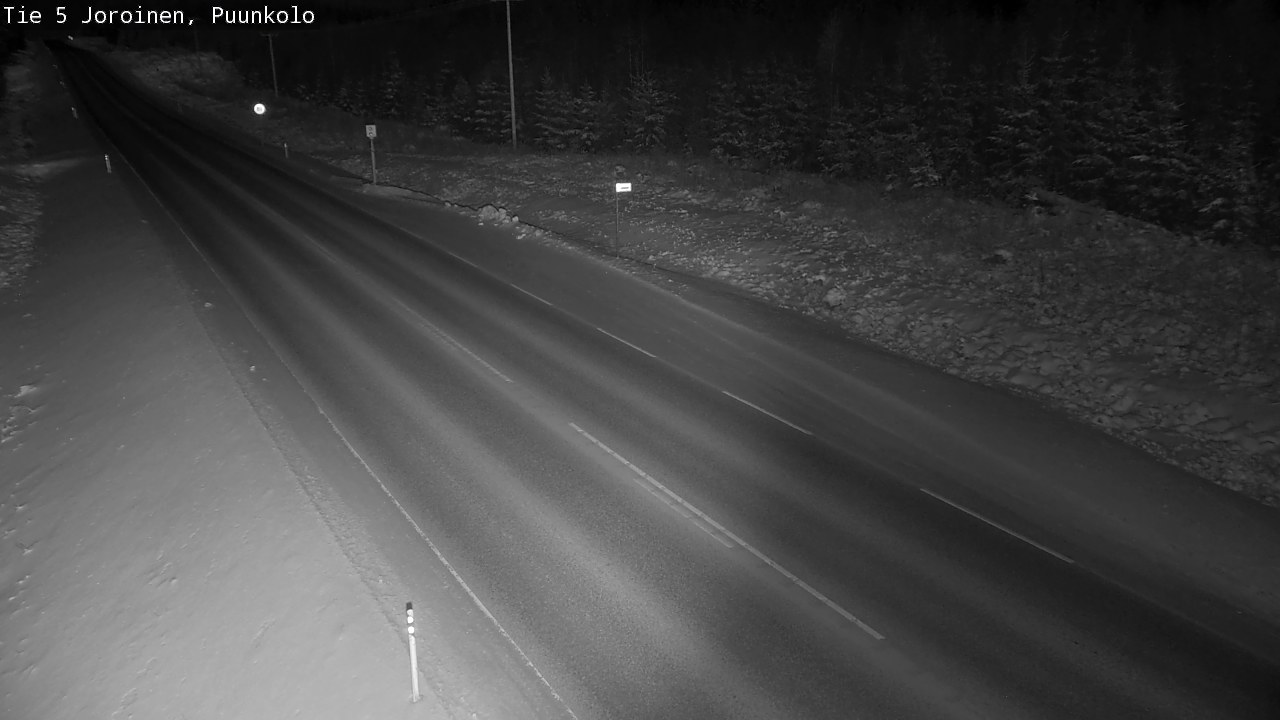 Weather Camera Image Väg 5 Joirois, Puunkolo, Joroinen, Pohjois-Savo