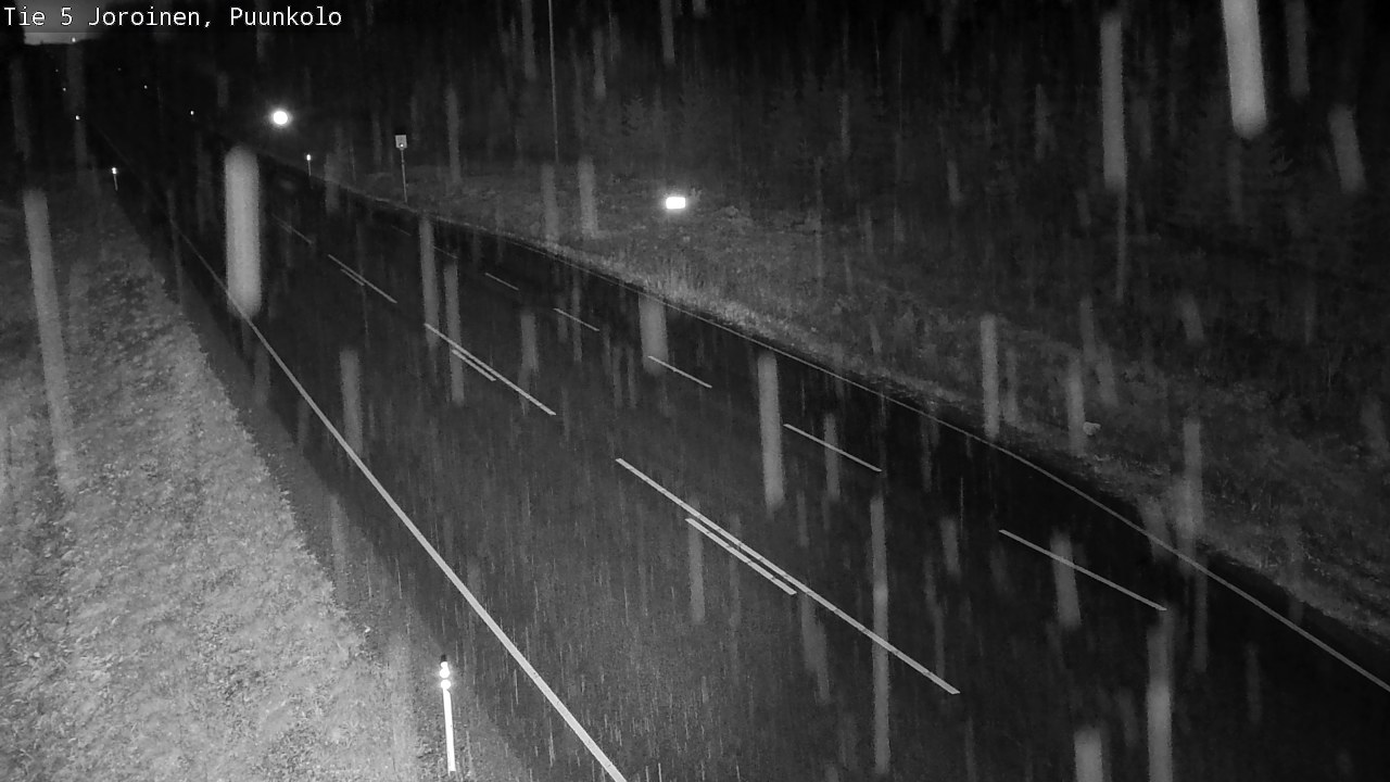 Weather Camera Image Väg 5 Joirois, Puunkolo, Joroinen, Pohjois-Savo
