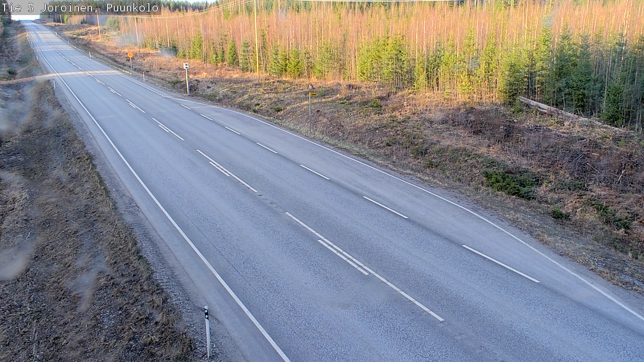 Kelikamerat Kuva Tie 5 Joroinen, Puunkolo, Joroinen, Pohjois-Savo