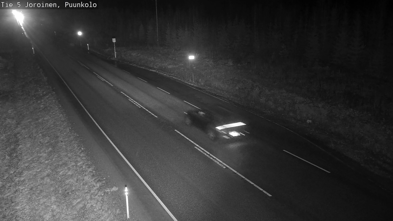 Weather Camera Image Road 5 Joroinen, Puunkolo, Joroinen, Pohjois-Savo