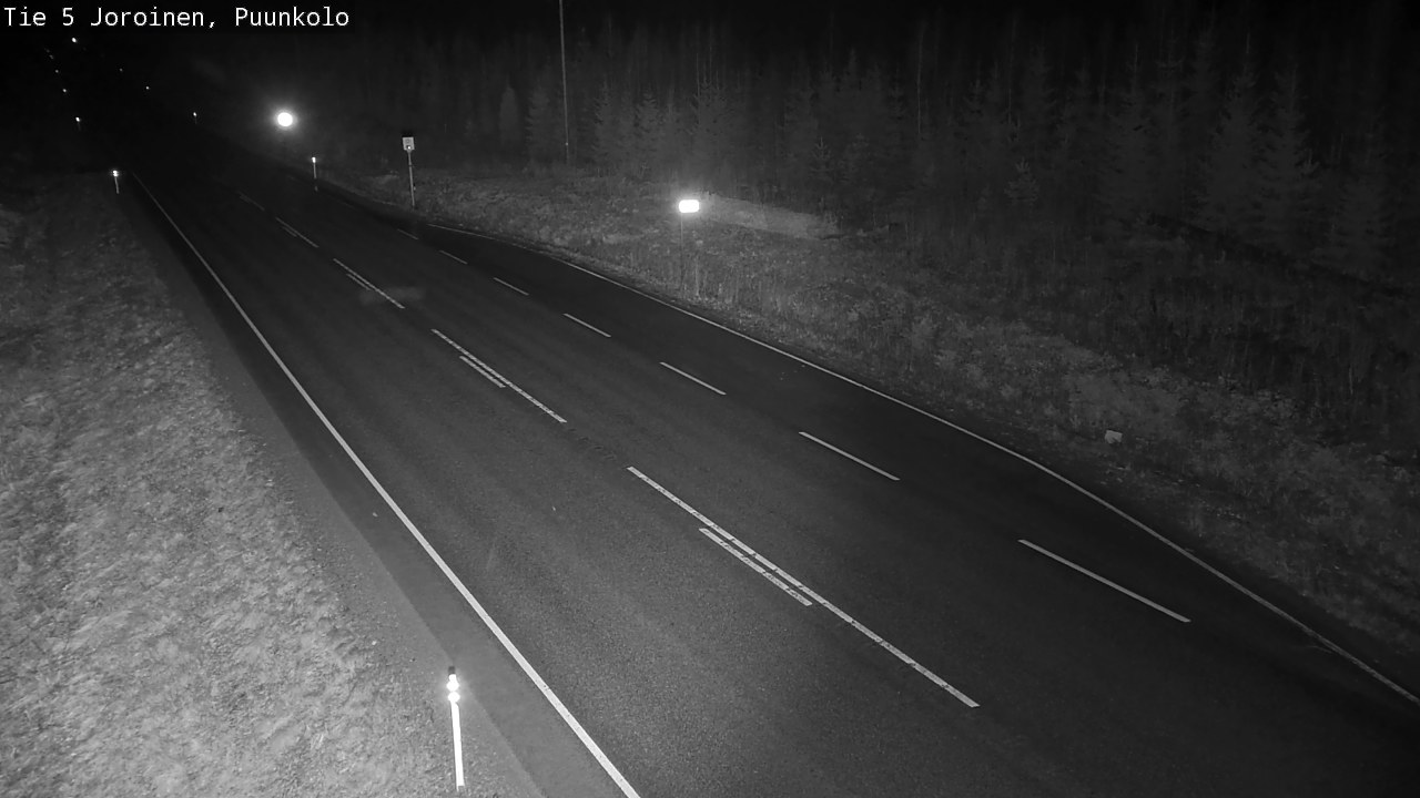 Weather Camera Image Road 5 Joroinen, Puunkolo, Joroinen, Pohjois-Savo