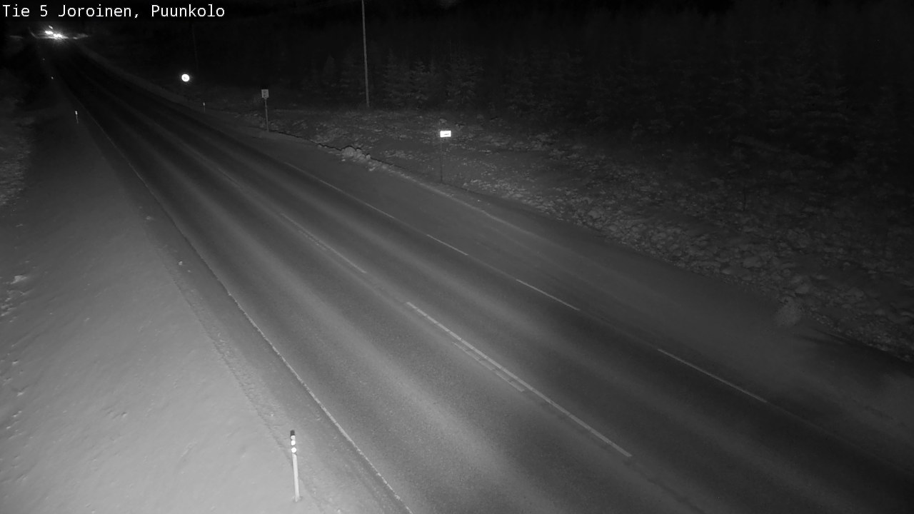 Weather Camera Image Väg 5 Joirois, Puunkolo, Joroinen, Pohjois-Savo