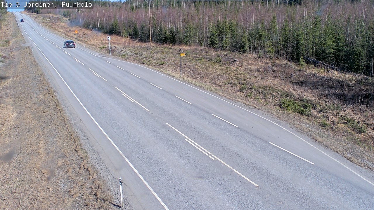 Kelikamerat Kuva Tie 5 Joroinen, Puunkolo, Joroinen, Pohjois-Savo