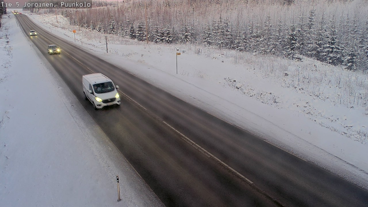 Weather Camera Image Väg 5 Joirois, Puunkolo, Joroinen, Pohjois-Savo