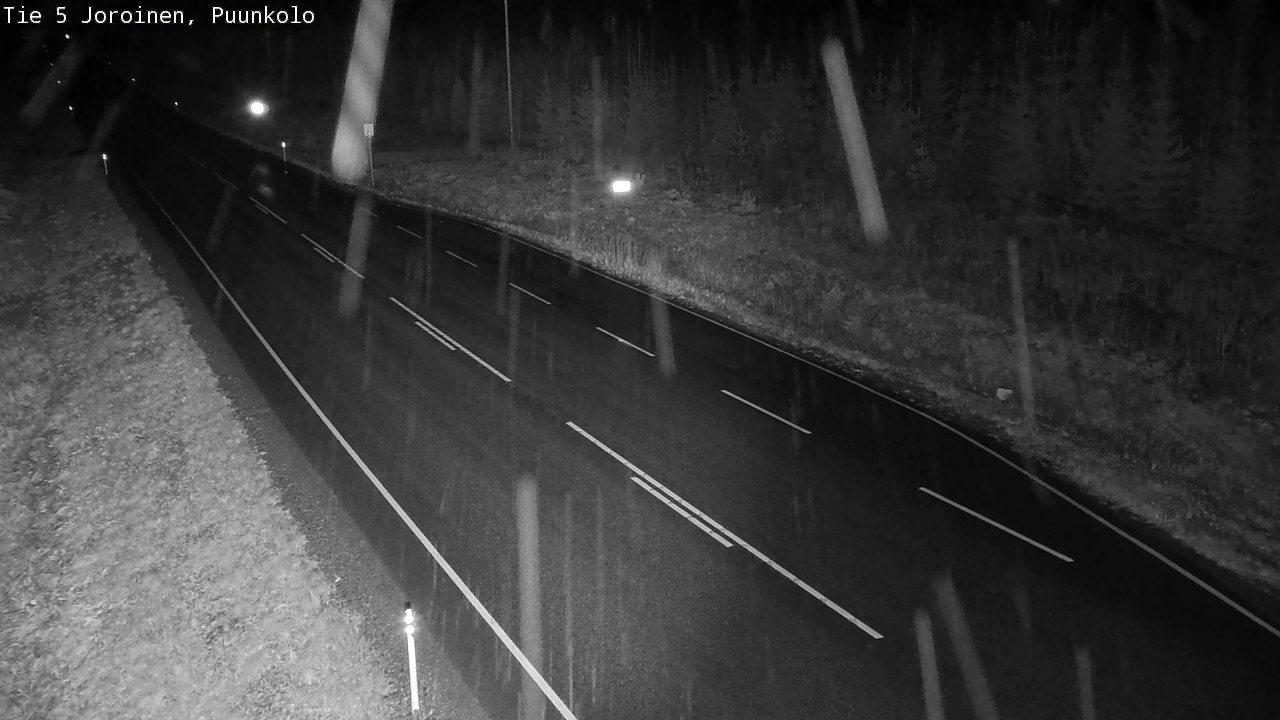 Weather Camera Image Väg 5 Joirois, Puunkolo, Joroinen, Pohjois-Savo
