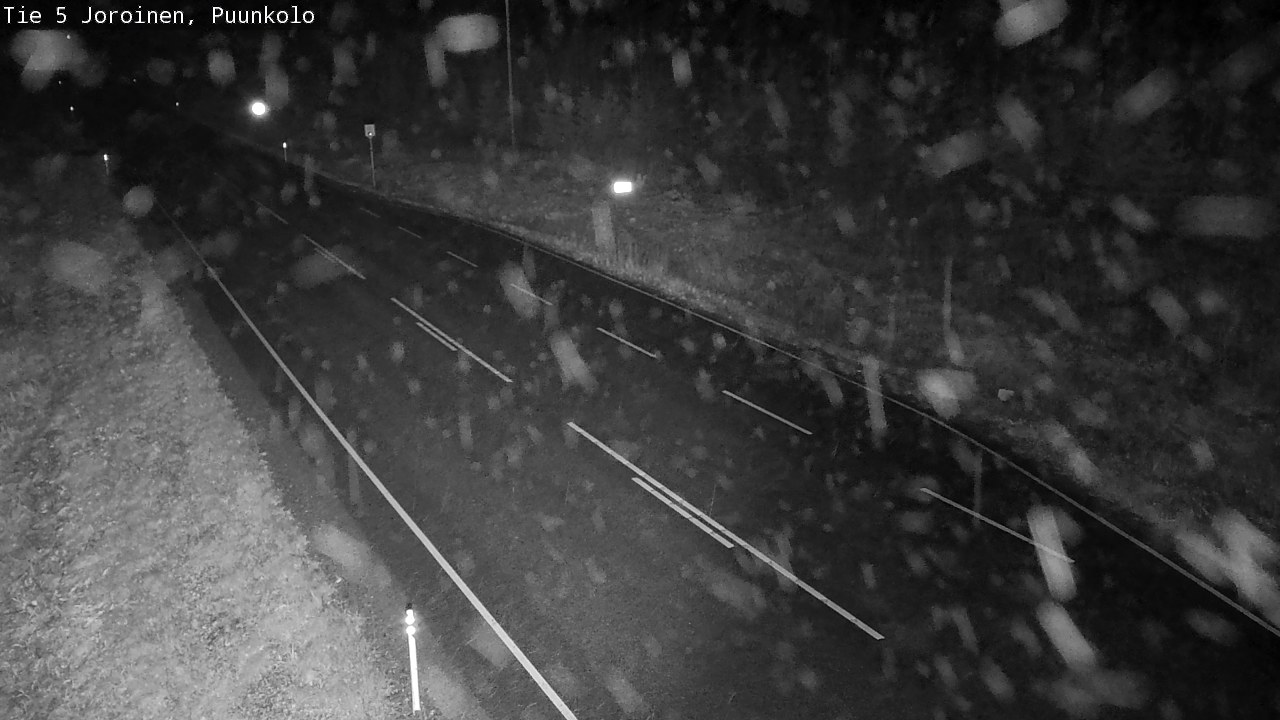 Weather Camera Image Road 5 Joroinen, Puunkolo, Joroinen, Pohjois-Savo