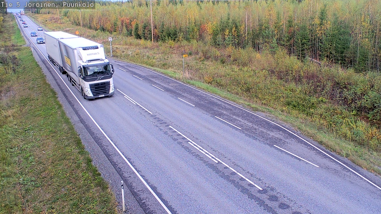 Kelikamerat Kuva Tie 5 Joroinen, Puunkolo, Joroinen, Pohjois-Savo