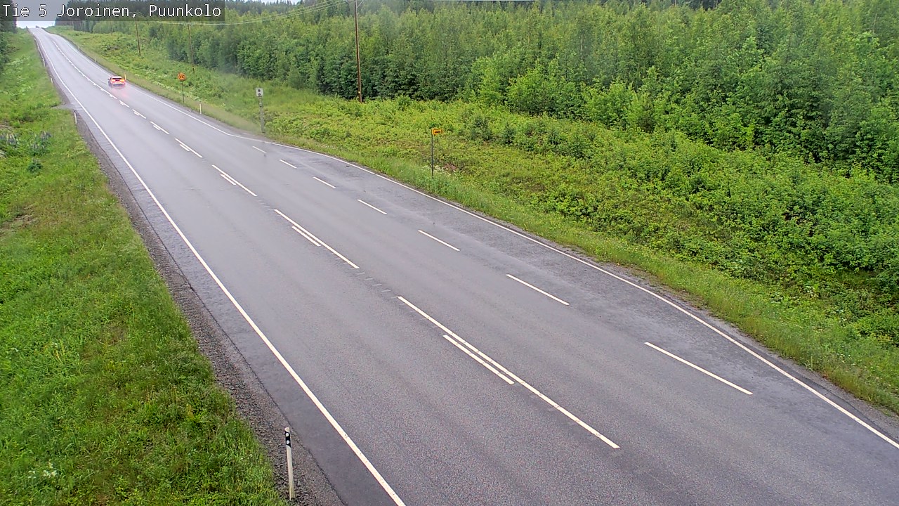 Weather Camera Image Road 5 Joroinen, Puunkolo, Joroinen, Pohjois-Savo