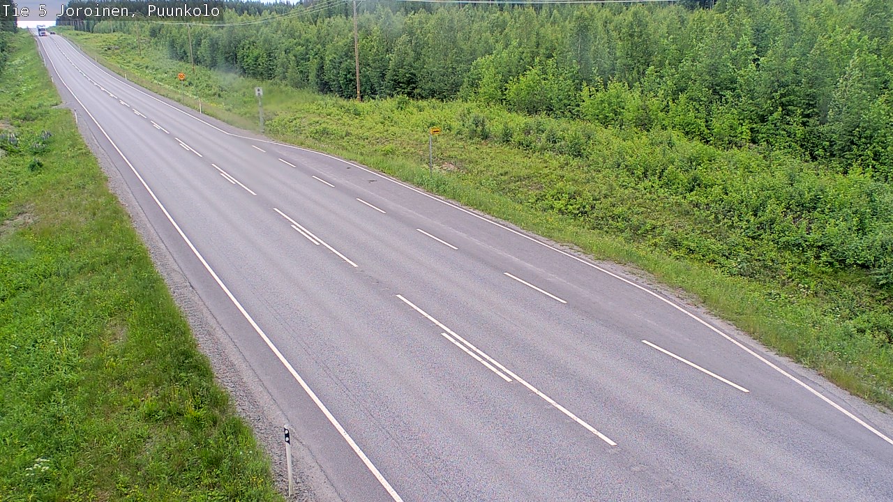 Weather Camera Image Road 5 Joroinen, Puunkolo, Joroinen, Pohjois-Savo