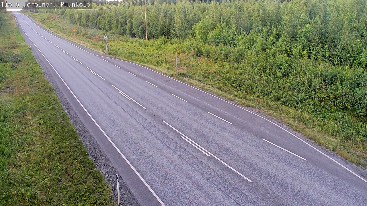 Kelikamerat Kuva Tie 5 Joroinen, Puunkolo, Joroinen, Pohjois-Savo
