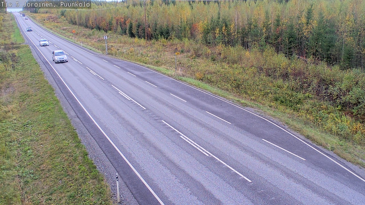 Kelikamerat Kuva Tie 5 Joroinen, Puunkolo, Joroinen, Pohjois-Savo