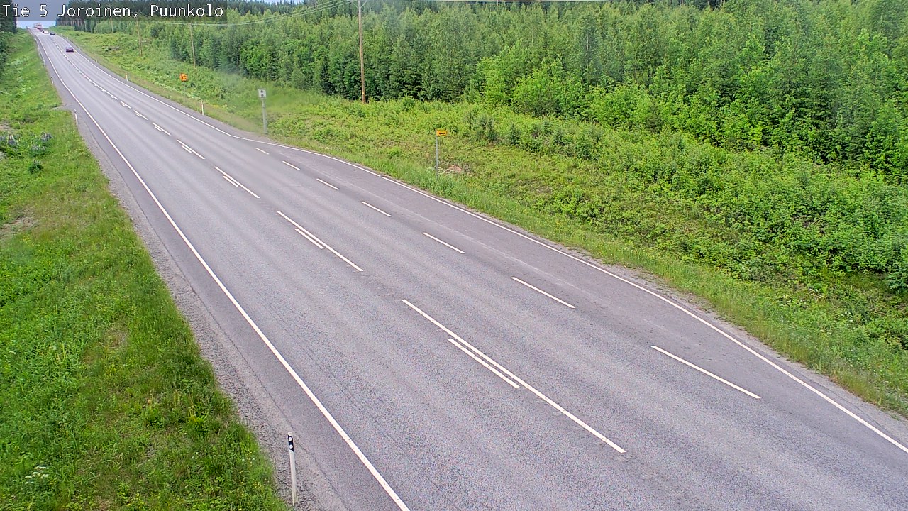 Weather Camera Image Road 5 Joroinen, Puunkolo, Joroinen, Pohjois-Savo
