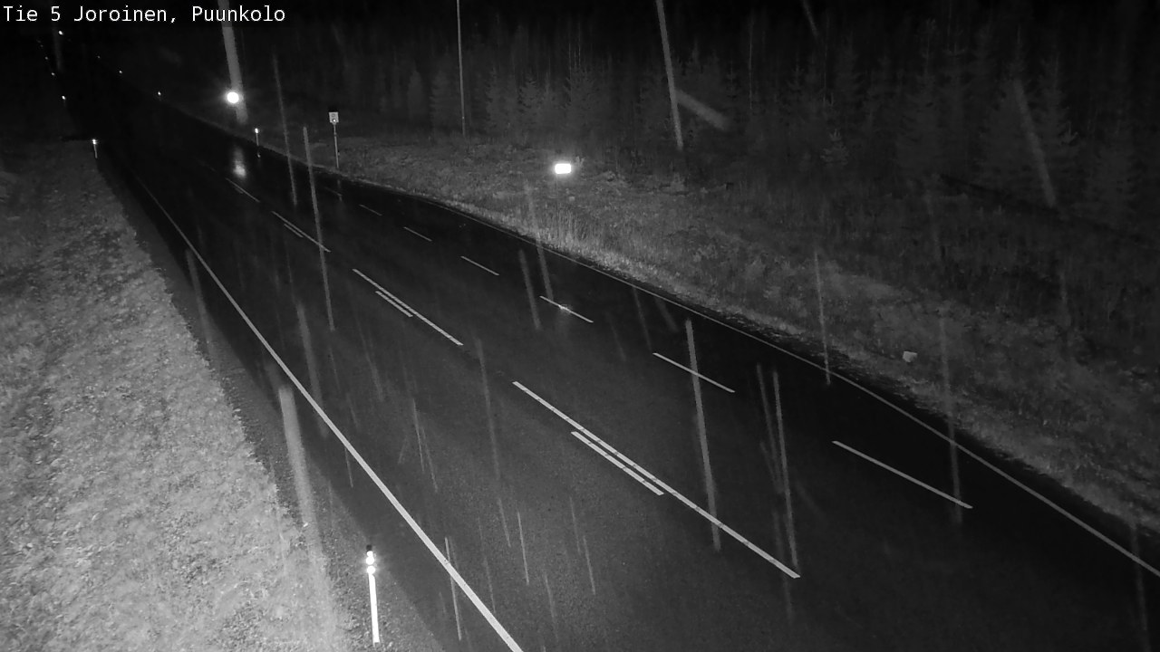 Weather Camera Image Väg 5 Joirois, Puunkolo, Joroinen, Pohjois-Savo