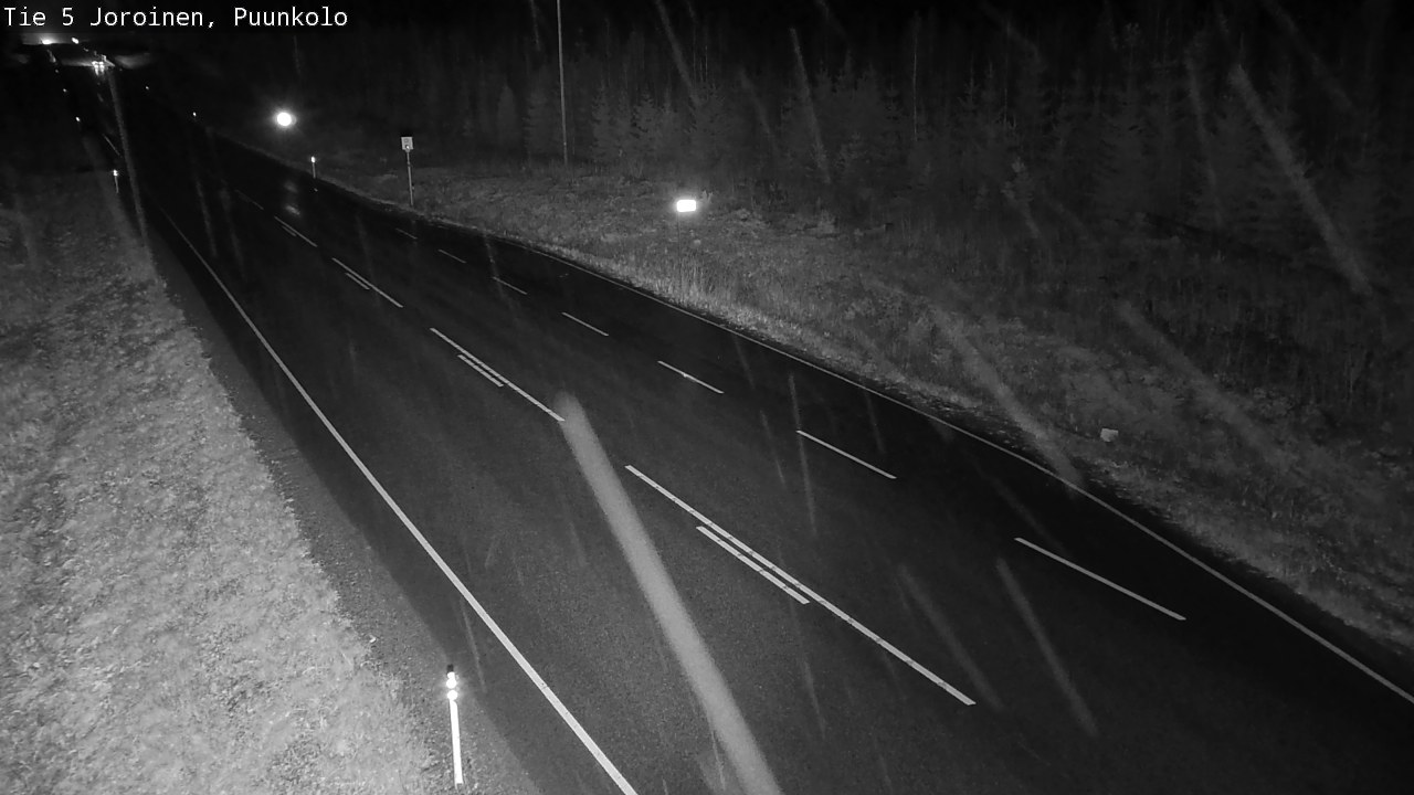 Weather Camera Image Väg 5 Joirois, Puunkolo, Joroinen, Pohjois-Savo