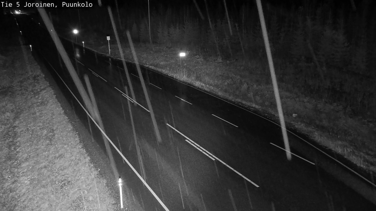 Weather Camera Image Väg 5 Joirois, Puunkolo, Joroinen, Pohjois-Savo