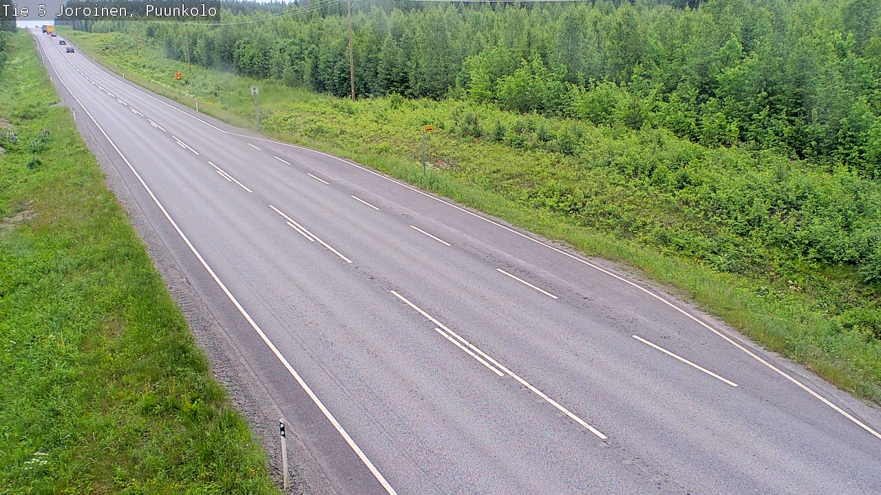 Weather Camera Image Road 5 Joroinen, Puunkolo, Joroinen, Pohjois-Savo