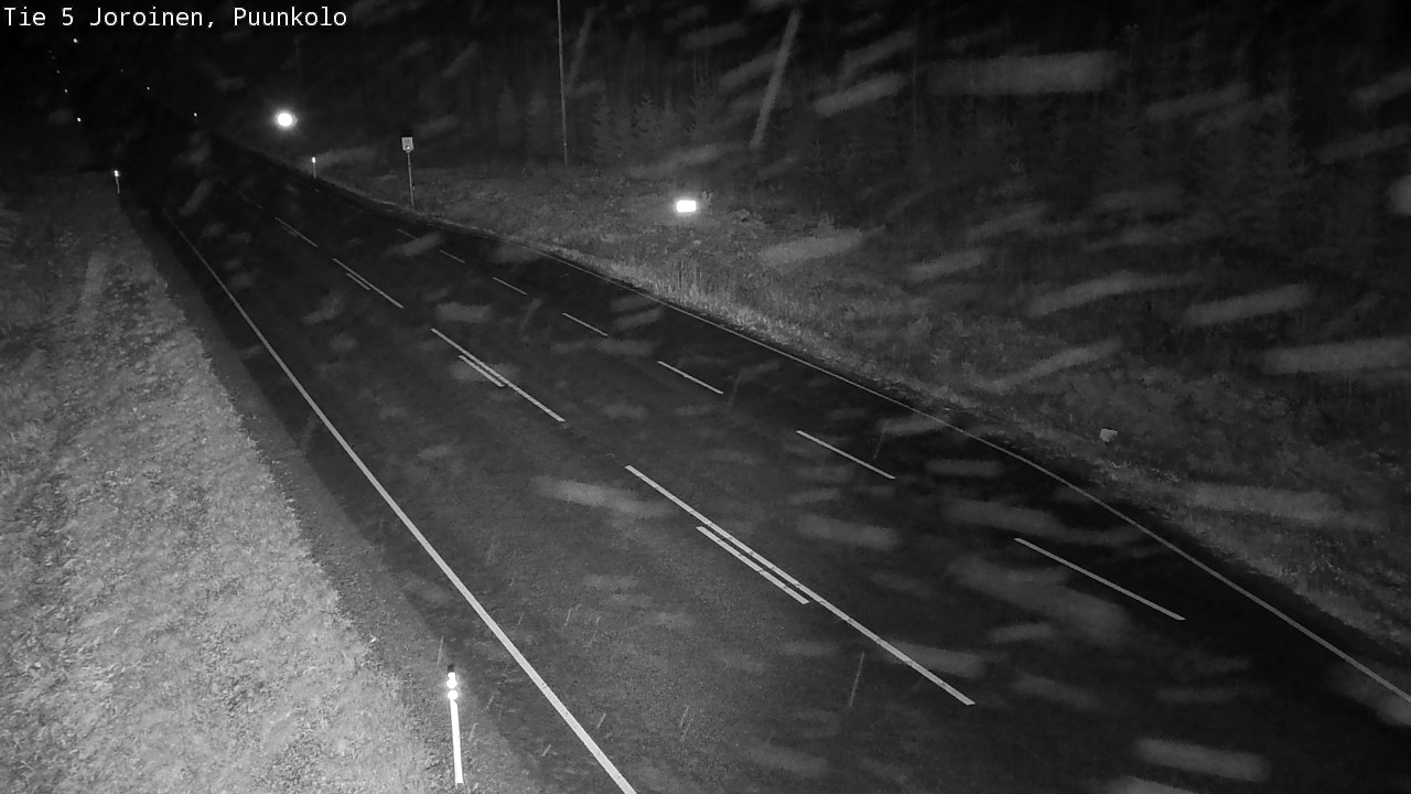 Weather Camera Image Väg 5 Joirois, Puunkolo, Joroinen, Pohjois-Savo
