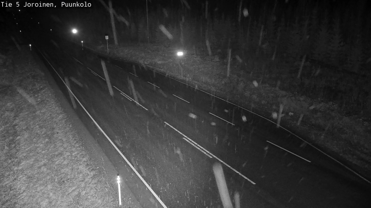 Weather Camera Image Road 5 Joroinen, Puunkolo, Joroinen, Pohjois-Savo